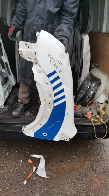 FORD CONNECT SOL ÖN ÇAMURLUK BEYAZ ÇIKMA ORİJİNAL 14-20