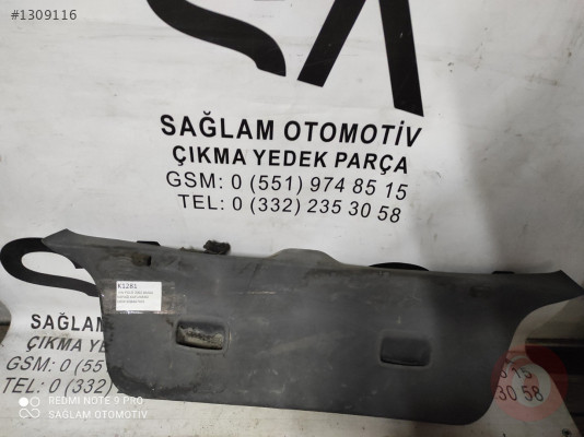 OEM; 6Q6867601 VW POLO 02 ÇIKMA  BAGAJ KAPAĞI KAPLAMASI