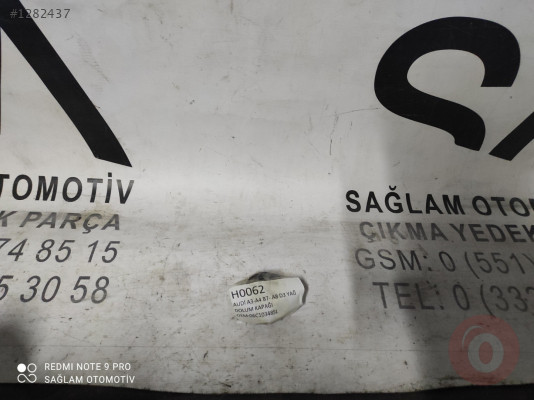 OEM; 06C103485L AUDİ A3-A4 B7- A8 D3 ÇIKMA YAĞ DOLUM KAPAK