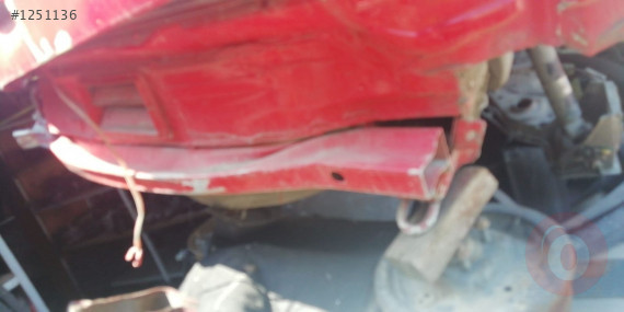 opel corsa c kasa çıkma arka tampon demiri.