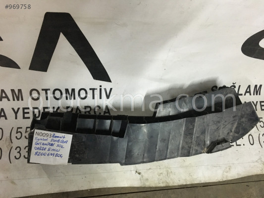 RENAULT SYMBOL 2008-2012 ÖN TAMPON  SOL DARBE EMİCİ OEM; 820
