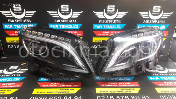 Mercedes Gla Seri W156 Kasa Boncuk Led Takım Far