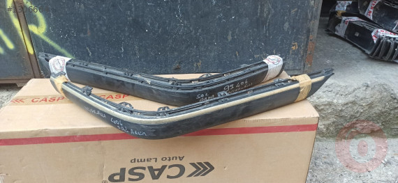 406 NİKELAJLI SAĞ SOL ARKA TAMPON KAPLAMASI PEUGEOT ORJİNAL