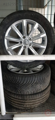 17 İNC 5X112 ORİJİNAL VW PASSAT B8 LONDON JANT LASTİK TAKIMI