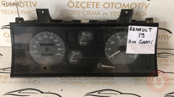 Renault 19 kilometre saati orjinal çıkma analog saat