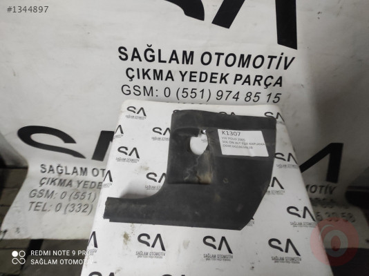 OEM; 6Q1863483B VW POLO 2005 ÇIKMA  SOL ÖN ALT EŞİK KAPLAMA