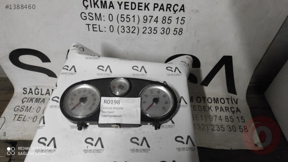 OEM; 51786249  LANCİA YPSİLON ÇIKMA  KM SAATİ