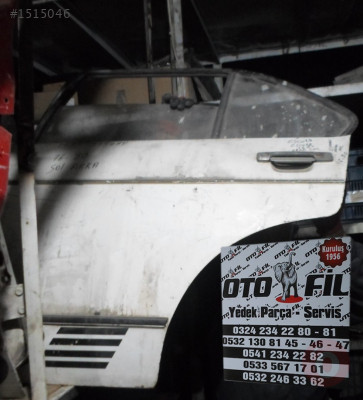 FORD ESCORT ÖN SOL KAPI  BEYAZ