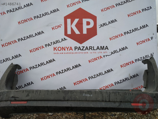 çıkma original fiat doblo 3  arka tampon