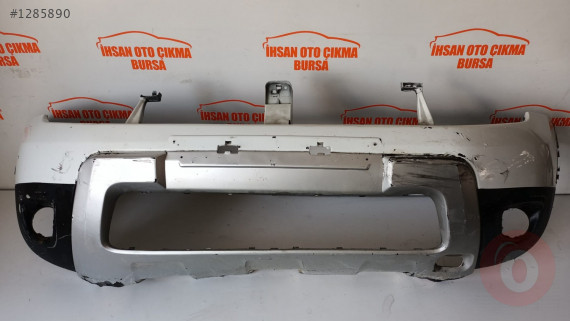 Dacia duster ön tampon orijinal çıkma beyaz gri