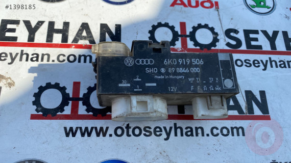 6K0919506 seat ibiza 99 1.6 benzin fan kontrol ünite rölesi