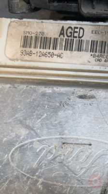 Escort motor beyni 93AB12A650Ac