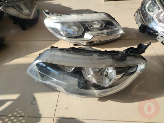 Peugeot 301 Sağ Sol Far Makyajlı Kasa 2016