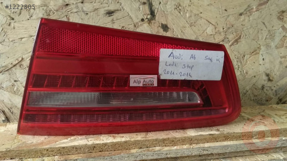 AUDİ A6 ORJİNAL ÇIKMA SAĞ ARKA İÇ LEDLİ STOP 900 TL