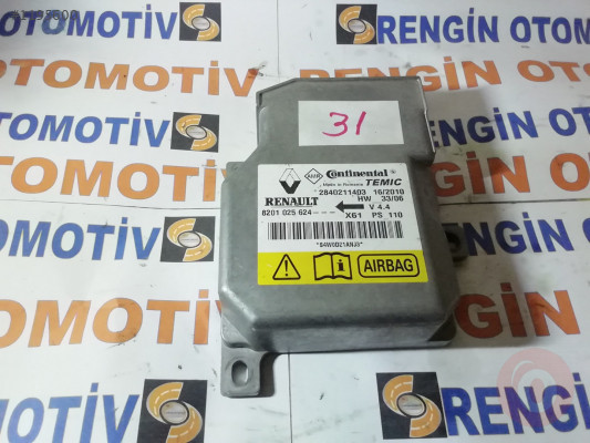 RENAULT KANGOO AİRBAG BEYNİ 8201025624---