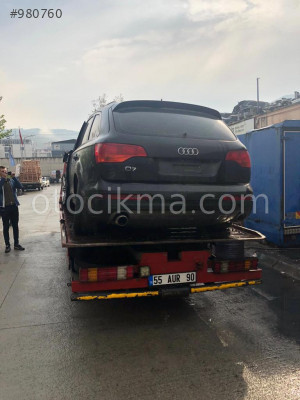 Audi Q7 Arka Tampon Siyah hatasız orjinal çıkma
