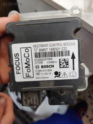 FORD FOCUS AİRBAG BEYNİ BM5T 14B321 CD ÇIKMA ORİJİNAL 11-14