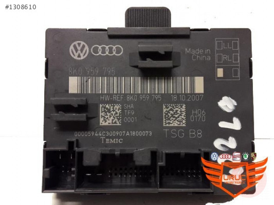 8K0959795 KAPI KONTROL ÜNİTESİ AUDİ A4