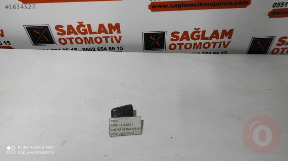 RENAULT SCENİC-3 ÇIKMA SAĞ FAR YIKAMA KAPAĞI OEM; 286970013R