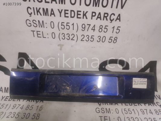 FİAT PALİO WEEKEND ÇIKMA ARKA PLAKALIK
