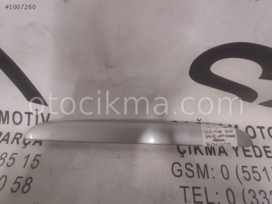 OEM; 9625633277 CİTROEN BERLİNGO 96-02 BAGAJ KAPI TUTAMAĞI O