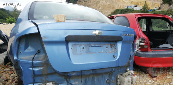 chevrolet kalos çıkma bagaj kapağı.