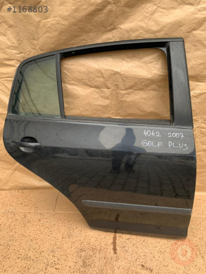 VW GOLF PLUS 05-11 SAĞ ARKA KAPI SİYAH DOLU 5M0833302M
