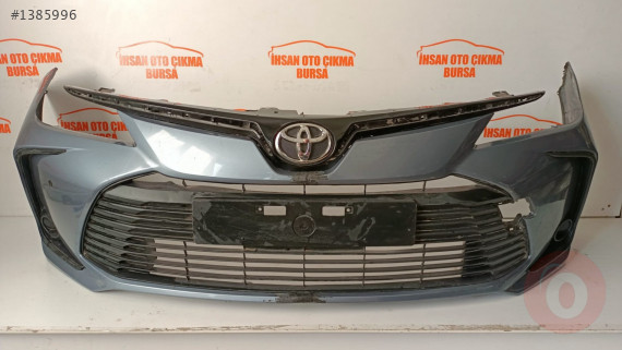 Toyota corolla e210 ön tampon orijinal çıkma dolu 2019 - 221
