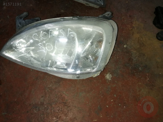 OPEL CORSA 2006 ÇIKMA ORJİNAL SOL FAR