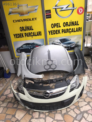 opel corsa d ön tampon kaput çamurluk ön panel orjinal oto