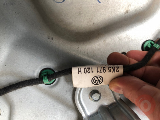 VW caddy sol ön kapı tesisatı
