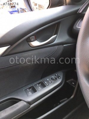 2018 HONDA CIVIC SOL ÖN KAPI CAM DÜĞME TAKIMI ORİJİNAL.