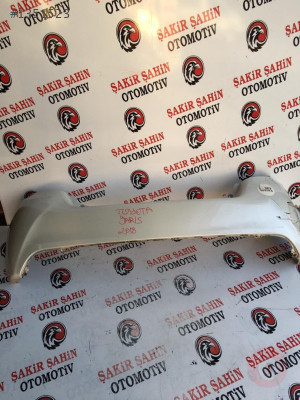 toyota yaris 2018 arka tampon çıkma parça