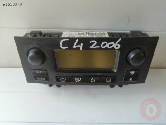 CİTROEN C4 2006 KLİMA KONTROL PANELİ -ÜNSAL OTO