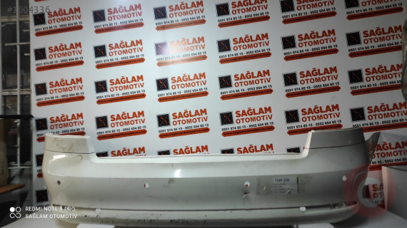 SKODA OCTAVİA 08-13  ÇIKMA ARKA TAMPON OEM; 1Z5807421F
