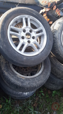mazda 626 çıkma 14inç takım çelik jant