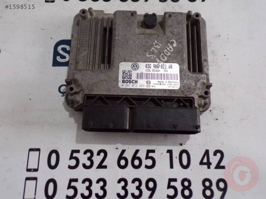 ÇIKMA VW CADDY MOTOR KONTRO ÜNİTESİ 03G 906 021 AR