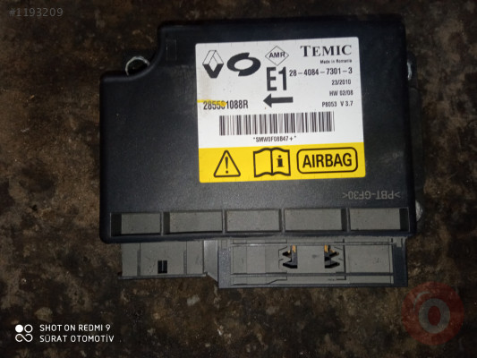 RENAULT FLUANCE AİRBAG BEYNİ 285581088R