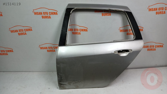 Renault symbol thalia talya sol arka kapı orijinal çıkma gri