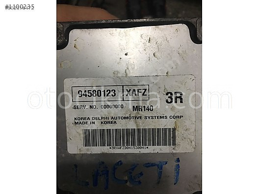 CHEVROLET LACETTİ MOTOR BEYNİ ÇIKMA 94580123 XAFZ