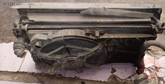 fiat doblo geniş aile çıkma su radyatörü