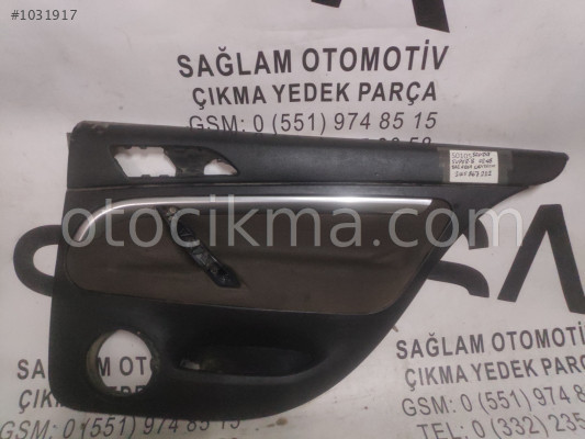 OEM:3U5867212 SKODA SÜPER-B 02-08 SAĞ ARKA KAPI DÖŞEMESİ