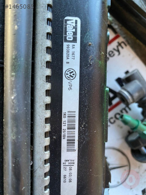1K0121207T 1K0121251BN 1K0820411Q audi a3 2008 radyatör seti