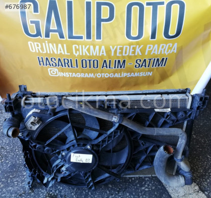 Fiat Doblo D3 Radyatör takımı hatasız orjinal çıkma