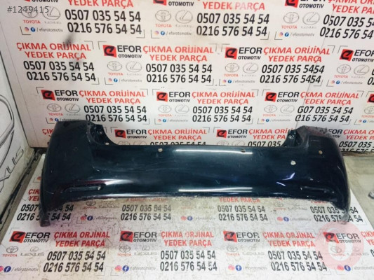 TOYOTA VERSO ARKA TAMPON ORJİNAL ÇIKMA YEDEK PARÇA 2010-2012