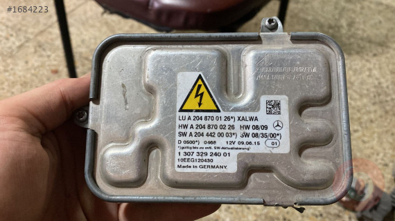 MERCEDES C-CLASS W204 XENON BEYNİ 130732924001 OEM ORJ ÇIKMA