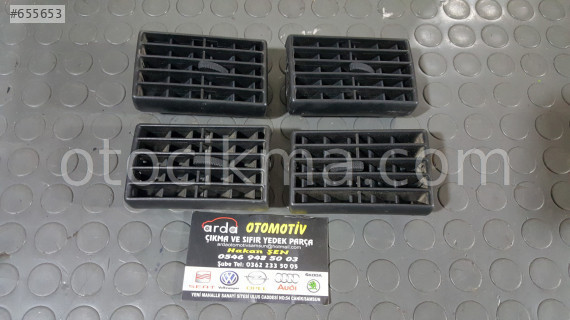 AUDİ 80 1991 1995 TORPİDO SAĞ SOL ÜFLEME PETEKLERİ ORJİNAL