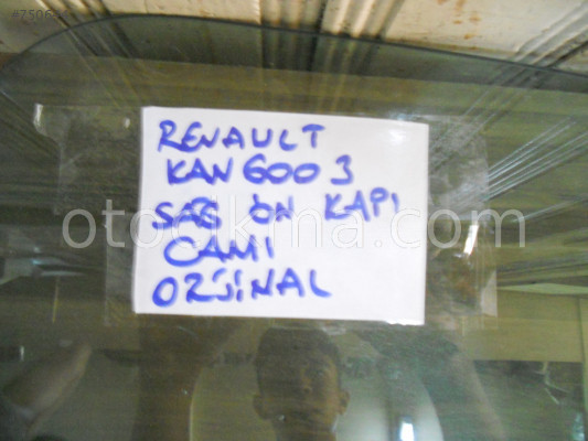 RENAULT KANGOO SAĞ ÖN KAPI CAMI ORJİNAL ÇIKMA
