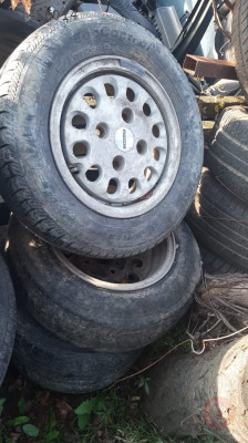 mazda 323 çıkma takm çelik jant 13 inç