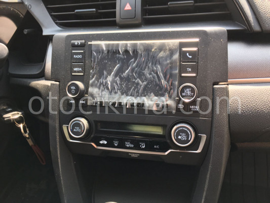 2018 HONDA CIVIC ÇIKMA YOL BİLGİ EKRANI.